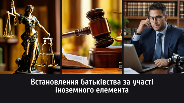 Встановлення батьківства за участі іноземця