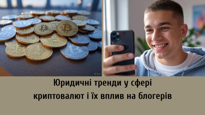 Юридичні тренди у сфері криптовалют і їх вплив на блогерів