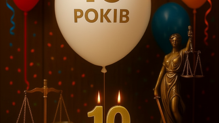 10 років на варті закону та довіри!