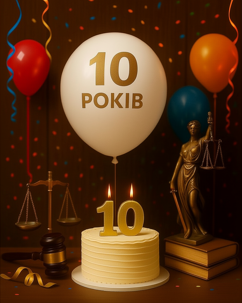 10 років на варті закону та довіри!