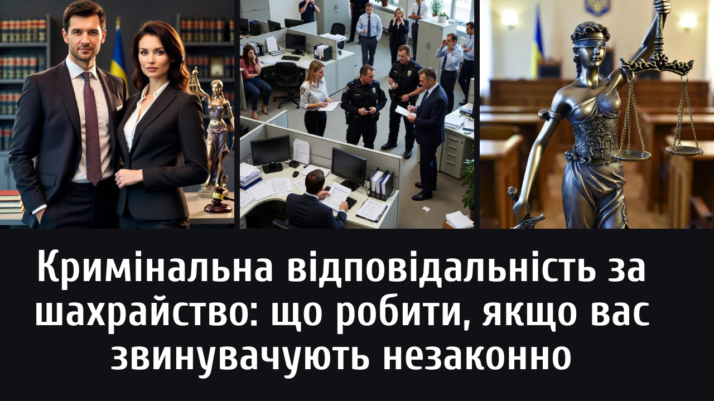 Кримінальна відповідальність за шахрайство: що робити, якщо вас звинувачують незаконно