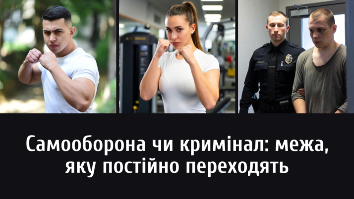 Самооборона чи кримінал: межа, яку постійно переходять