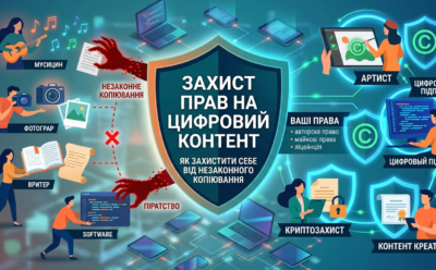 Право на цифровий контент: як захистити себе від незаконного копіювання
